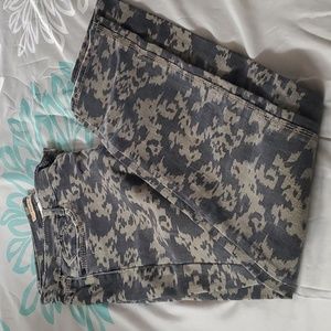 ❤ Vanilla Jeans, Camo, Skinny Fit, W/Spandex